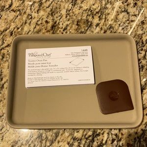 NIB Stoneware Toaster Oven Pan